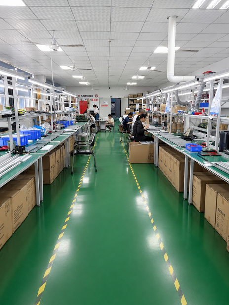 Shenzhen Jutai Comm Co., Ltd. línea de producción del fabricante
