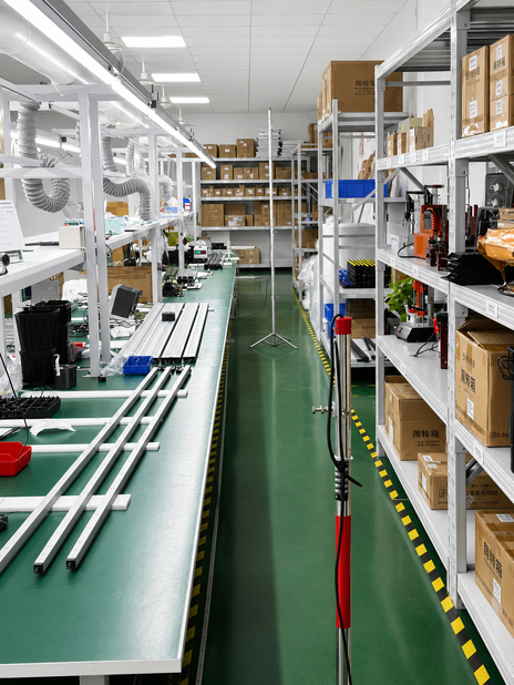 Shenzhen Jutai Comm Co., Ltd. línea de producción del fabricante