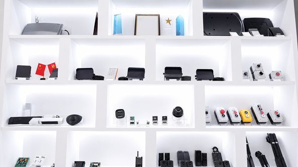 Shenzhen Jutai Comm Co., Ltd. línea de producción del fabricante