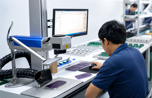 Shenzhen Jutai Comm Co., Ltd. línea de producción del fabricante