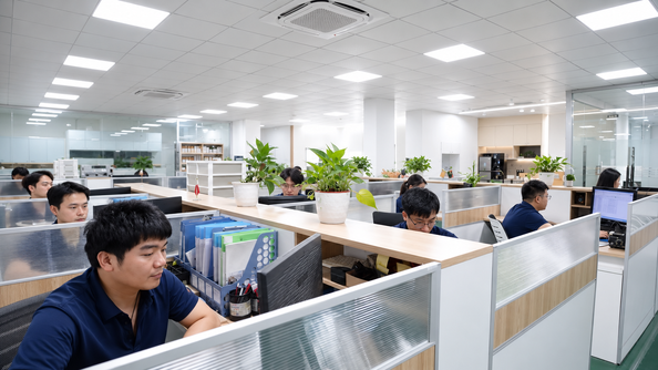 Shenzhen Jutai Comm Co., Ltd. línea de producción del fabricante