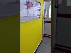 Demostración de la función de la cortina de luz infrarroja