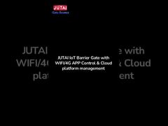 Barrera de estacionamiento con motor sin escobillas DC y controlador wifi
