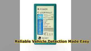 Detector de bucle JUTAI LD100 LD102 Detección confiable de vehículos