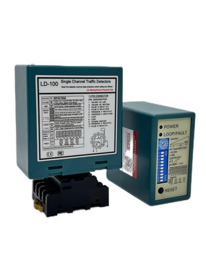 comprar Detector de bucle de seguridad Detector de bucle de canal único para barrera de empuje Fabricación en línea