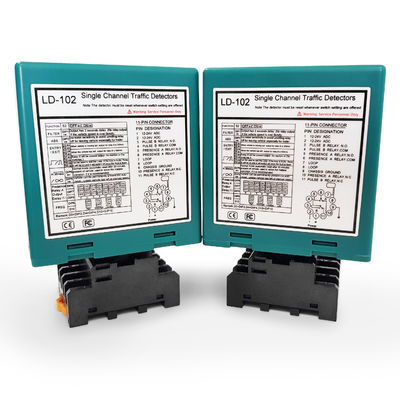 comprar Detector de bucle de vehículo de un solo canal para el sistema de barrera de empuje de control de acceso del vehículo Fabricación en línea