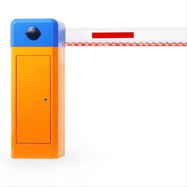 comprar Puerta de barrera de tráfico de seguridad automática inteligente con indicador de cinturón LED Fabricación en línea