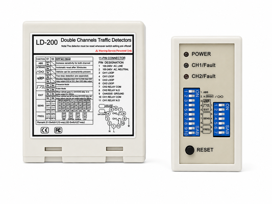 comprar Vehicle Loop Detector for Industrial Gate Control with Dual Channel Detection and Relay Output Fabricación en línea