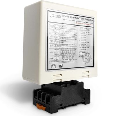 Detector de bucle de doble canal - Control independiente y tecnología anti-crosstalk para sistemas inteligentes de tráfico y confiabilidad