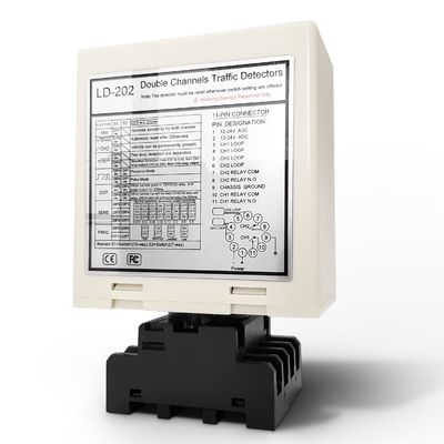 Detector de doble bucle 3- Certificado CE/FCC Sensibilidad de la instalación de enchufe y reproducción de 16 vías Humedad seleccionable 95% No condensante