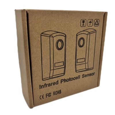 Sensor de seguridad para barrera de brazo | Fotocélula IR anti-luz solar fuerte para control de acceso
