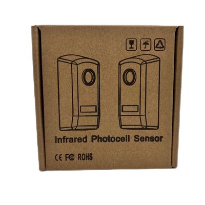 Sensor de fotocélula infrarroja ABS+PC duradero – Anti-UV para condiciones exteriores adversas